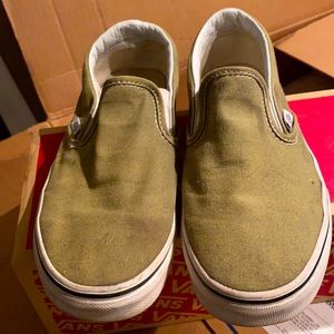 Vans slip ons
